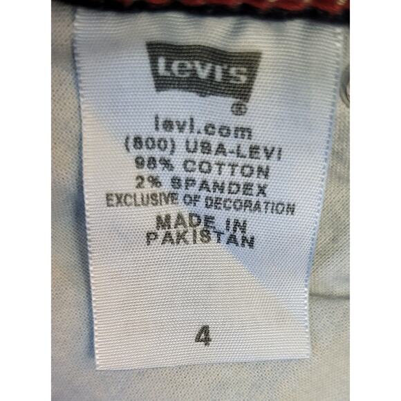 Levi's 512 Womens (Size 4) Blue Denim Perfectly Slimming Ankle Pencil Jeans - Picture 6 of 16